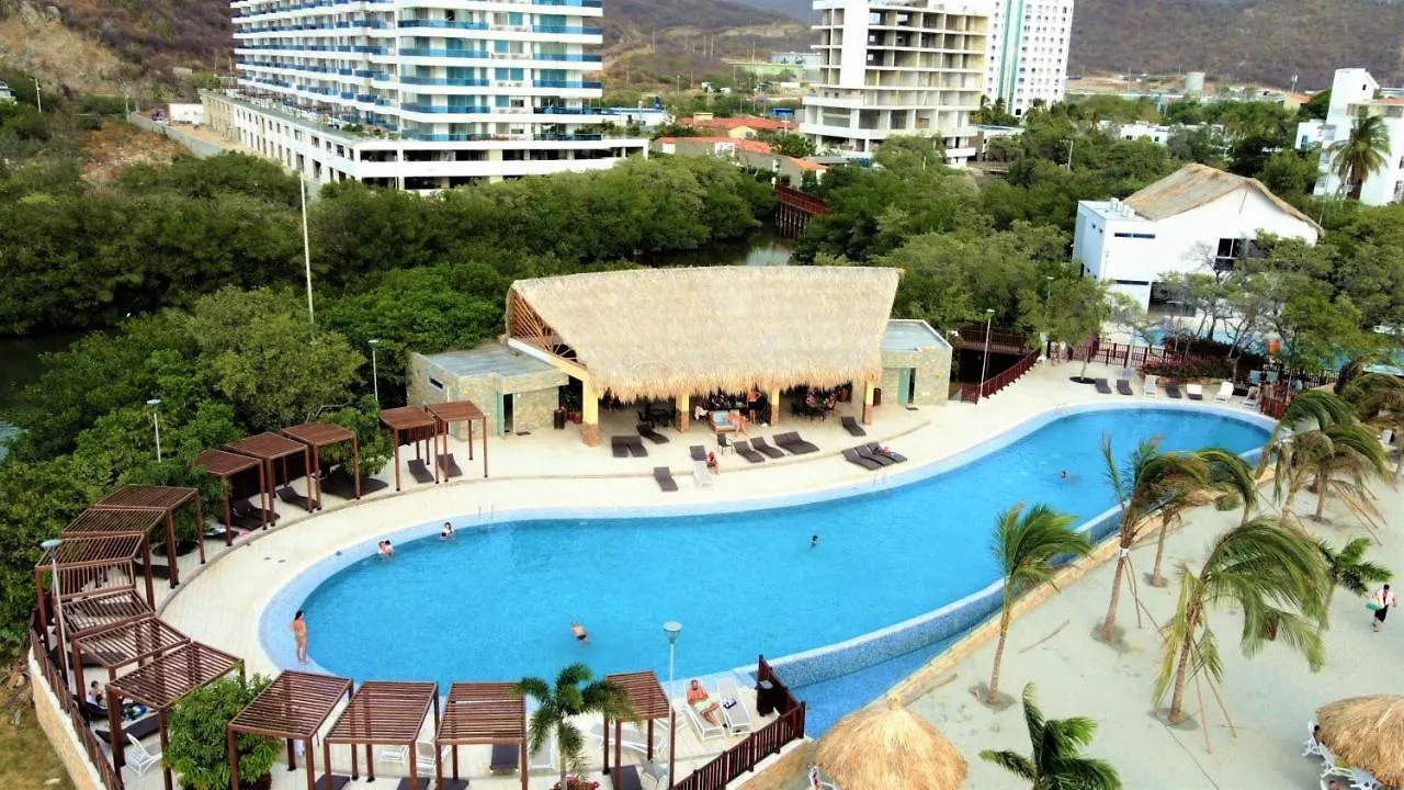 Santa Marta, Apartamentos Frente Al Mar En Samaria Club De Playa, Sector Pozos Colorados Santa Marta  0*, Santa Marta (Magdalena) Colombia